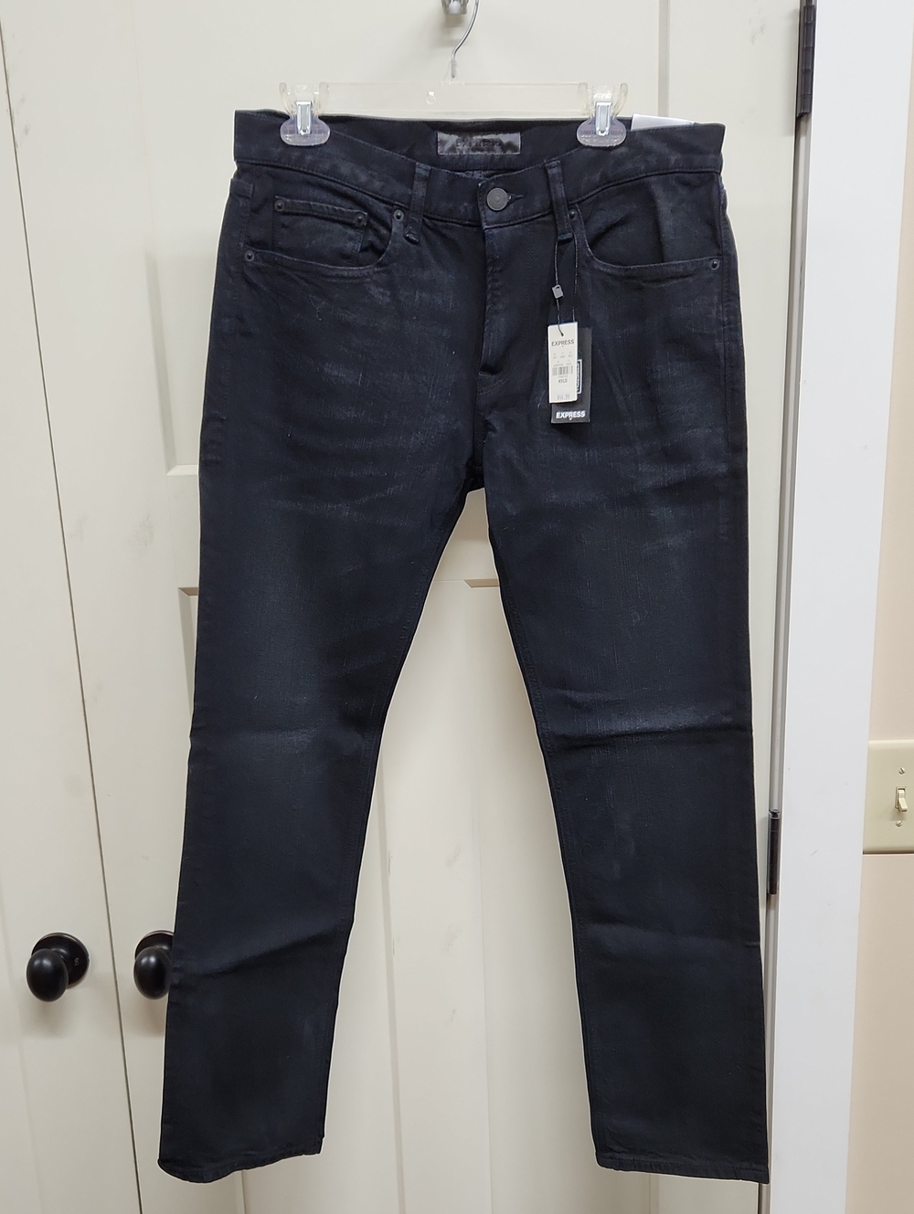 Express Black Men’s Slim Jeans
